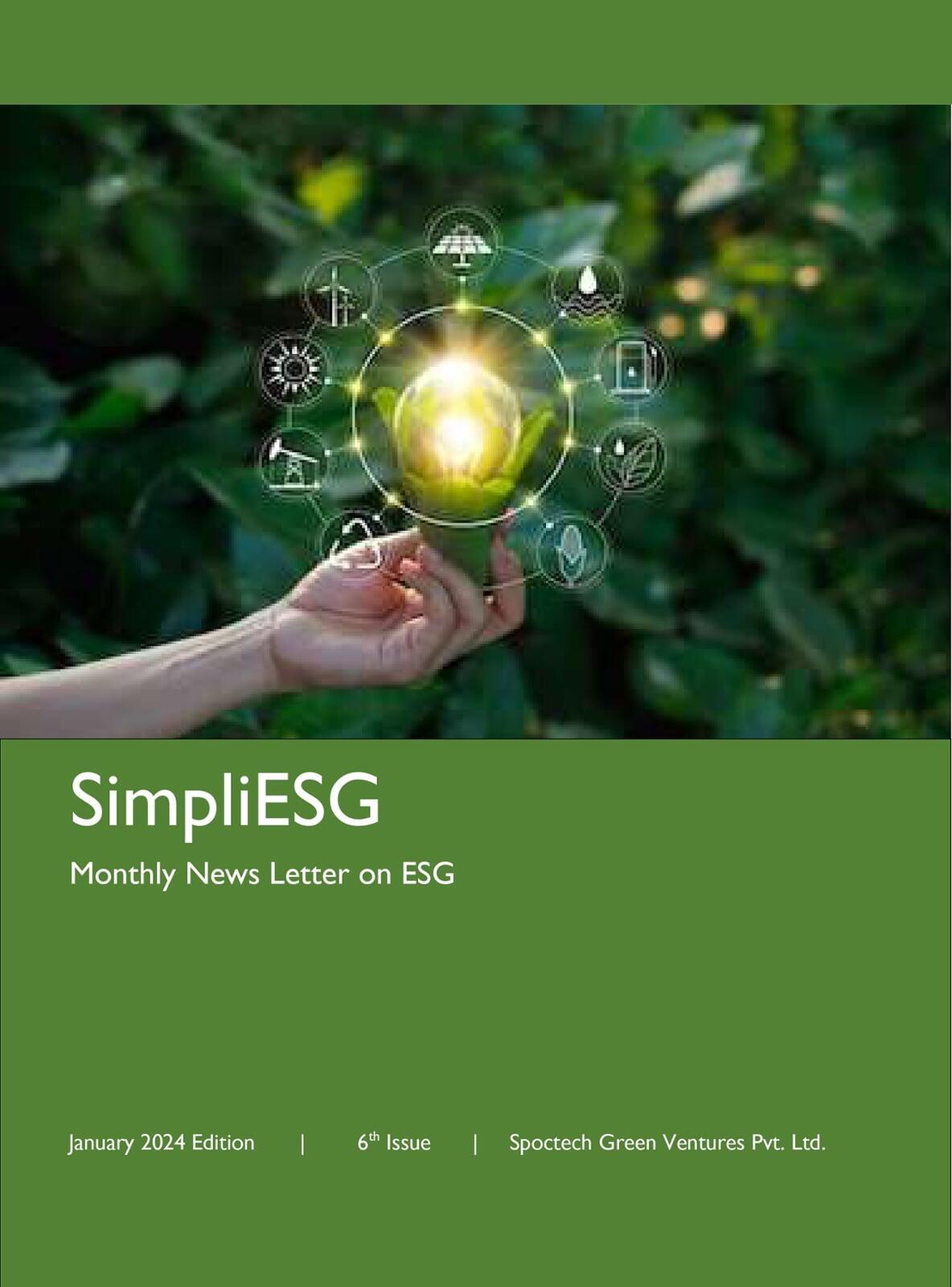 SimpliESG Magazine January 2024 – ESG performance in India’s textile industry